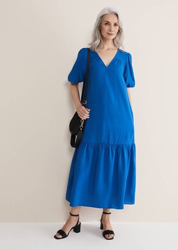 Phase Eight Ive Dress Deep Blue Australia | FM0537284